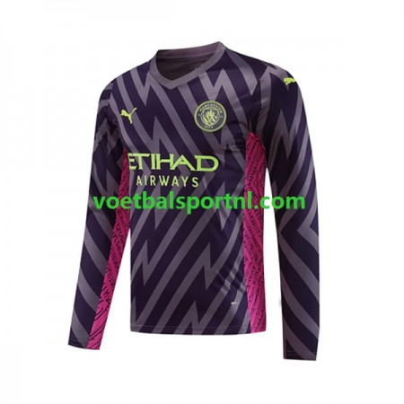 Manchester City Doelman Uit Shirt 2023-24 L/S